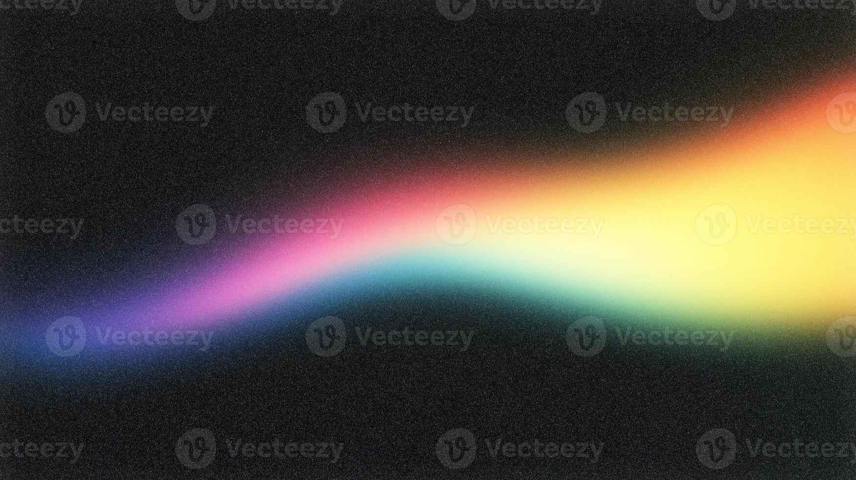 Colorful spectrum gradient fading on dark textured background photo