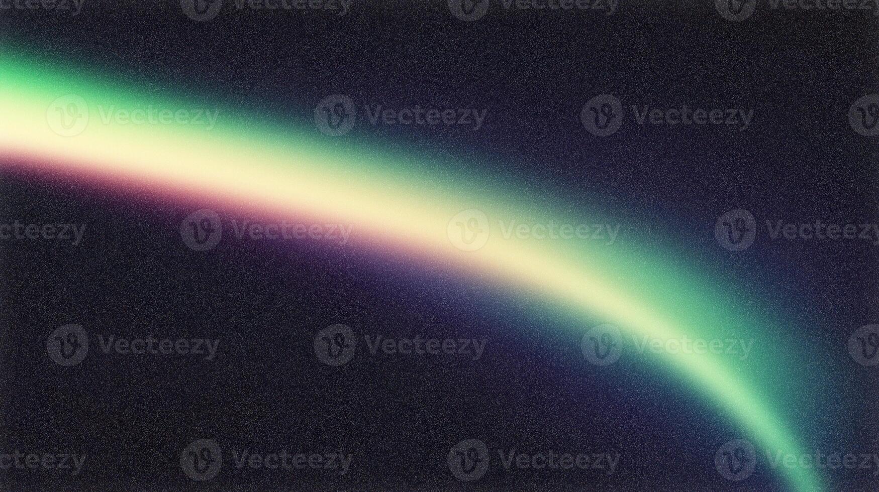 Light trails creating vibrant curved line on textured background photo