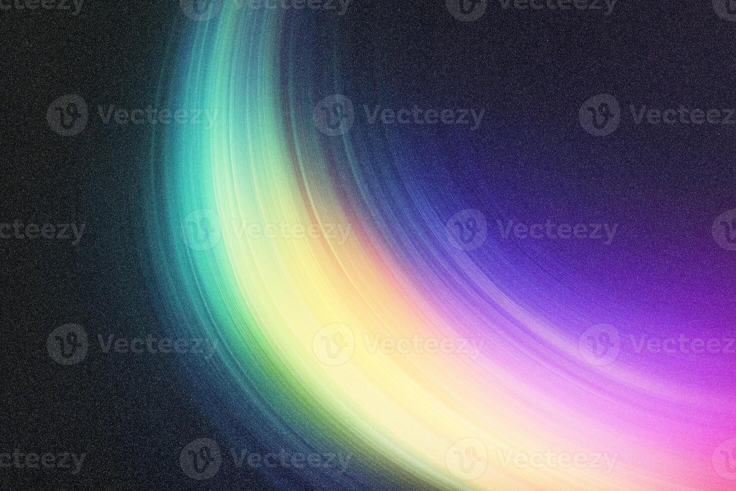 Colorful light trails creating a vibrant abstract background photo