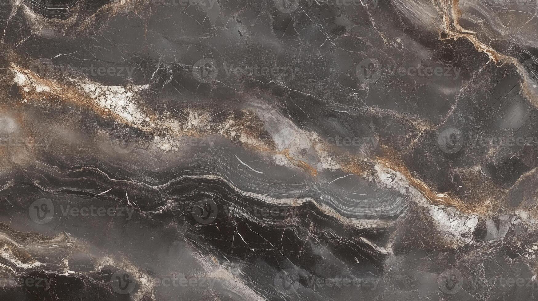 Elegant dark marble texture with intricate veining patterns photo