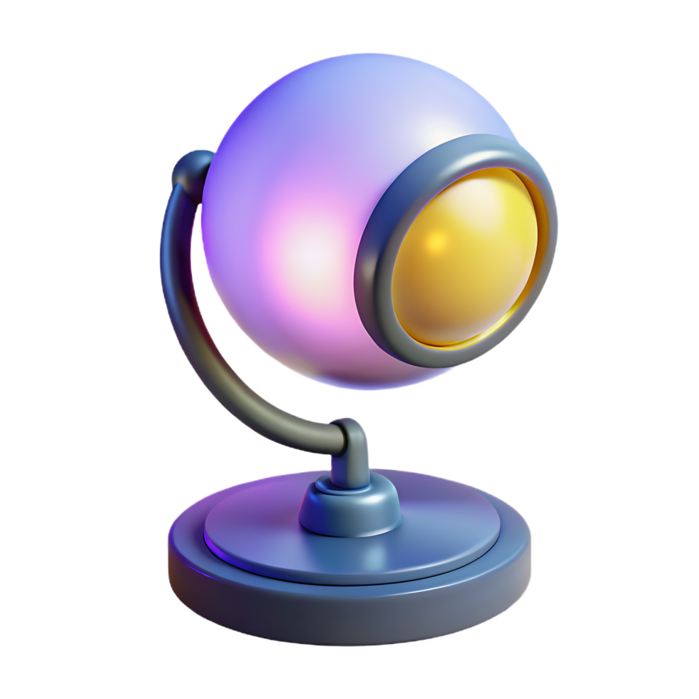 3d render of a modern stage spotlight for entertainment and lighting design png