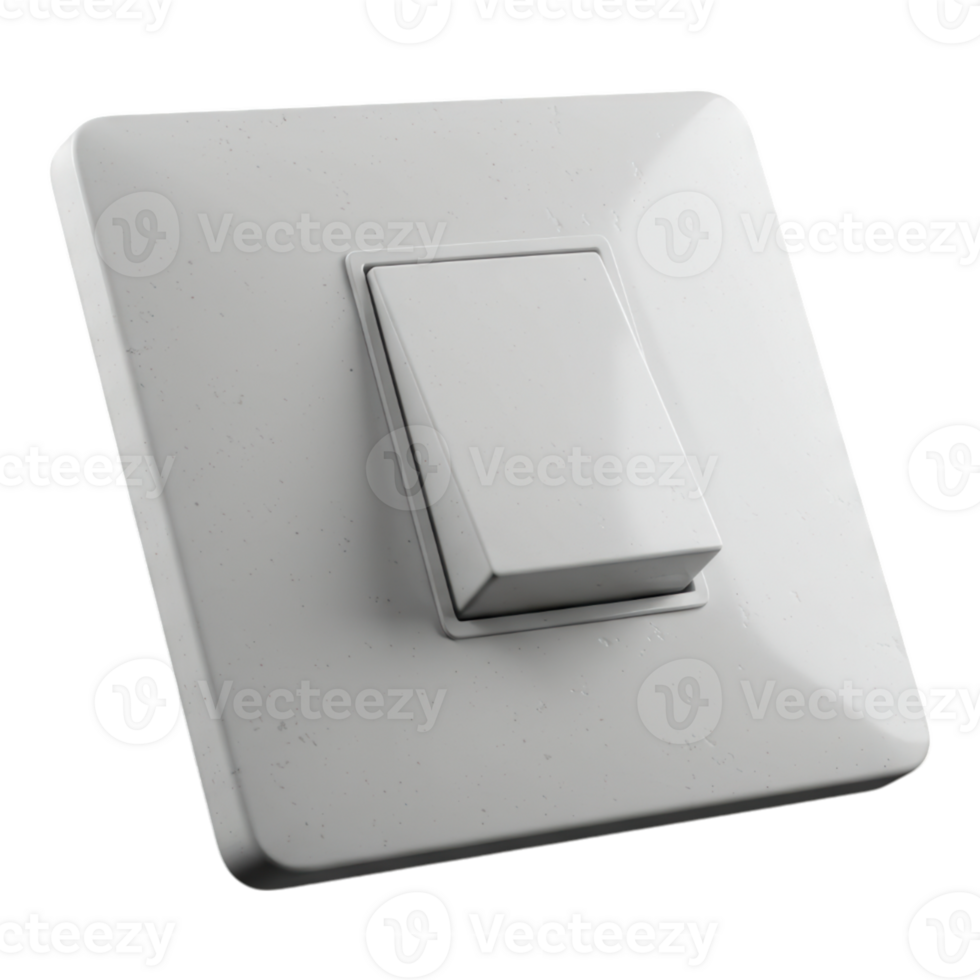 White Light Switch with Transparent Background png