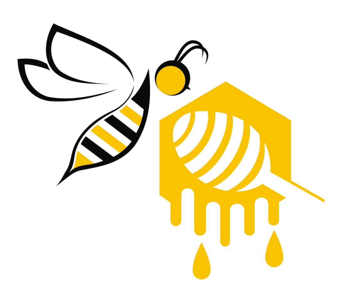 honey bee, suitable for use as a logo png