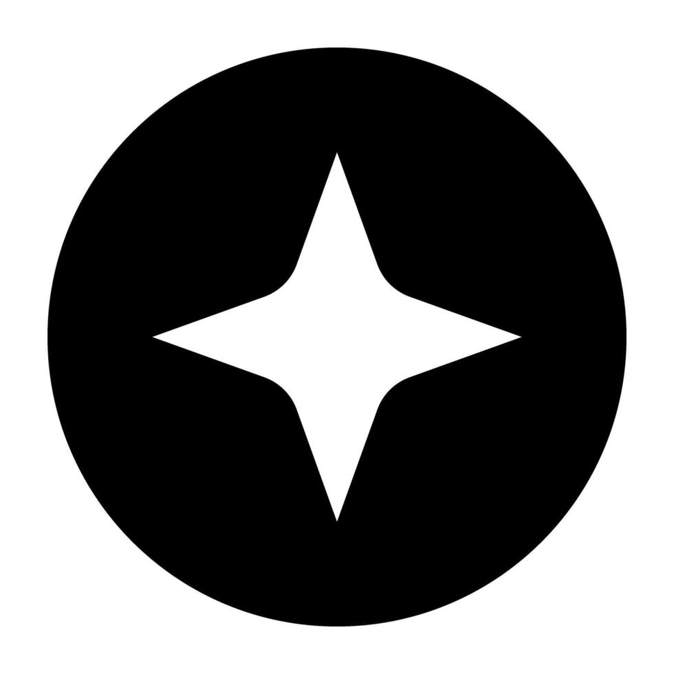Star Icon illustration sign design style. Trendy flat symbol for your web site design, logo, app, UI. vector