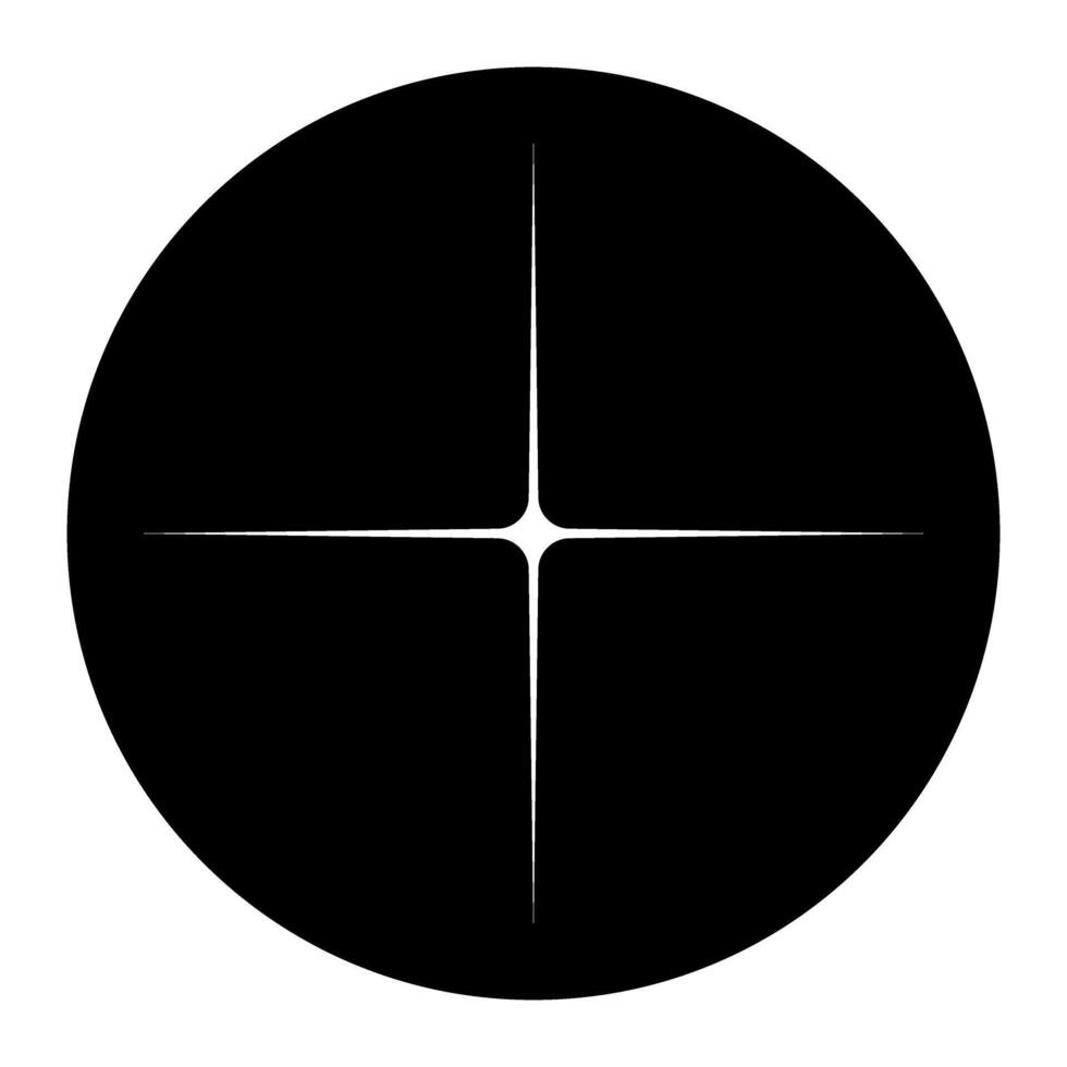 Circle, circle or ellipse shape. Geometric circular element vector