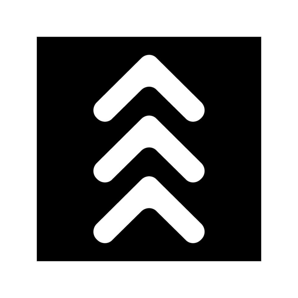 Arrow web icon. Illustration isolated for graphic and web. vector