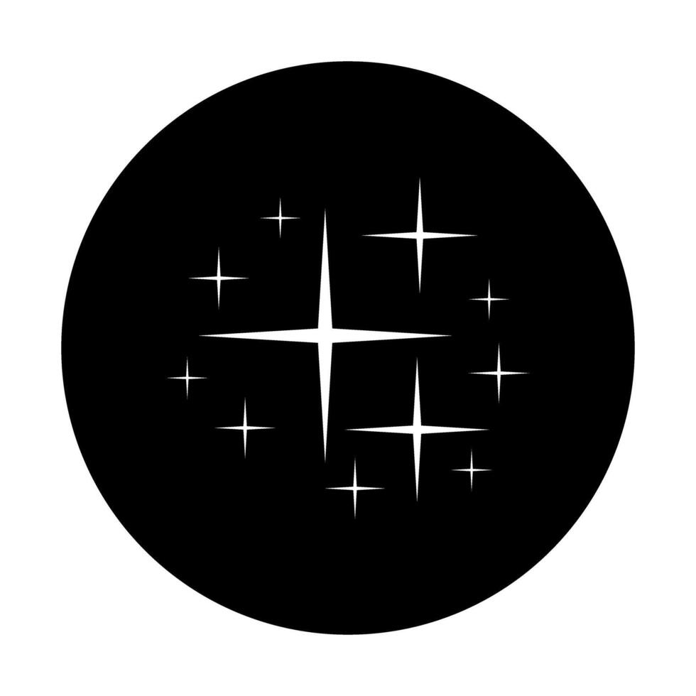 Star icon illustration sign design style. High quality black and white image. vector