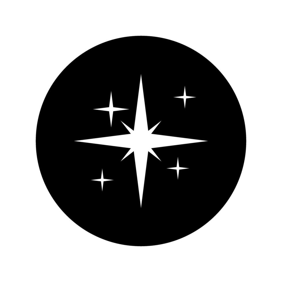 star icon illustration isolated sign symbol. star icon flat design style vector