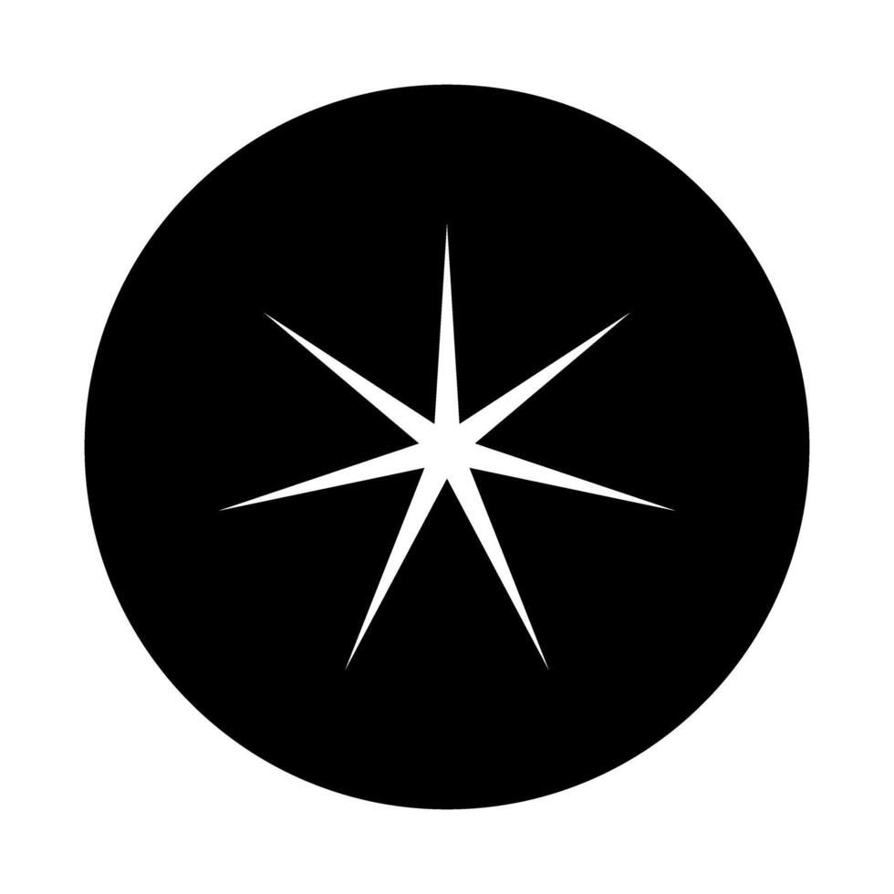 Compass icon on white background. illustration. Eps 10. vector