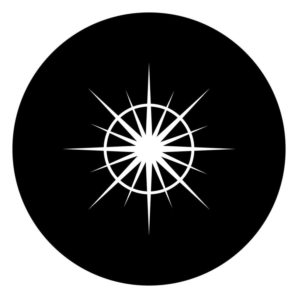 Star icon on the white background. illustration sign or symbol. Eps 10. vector