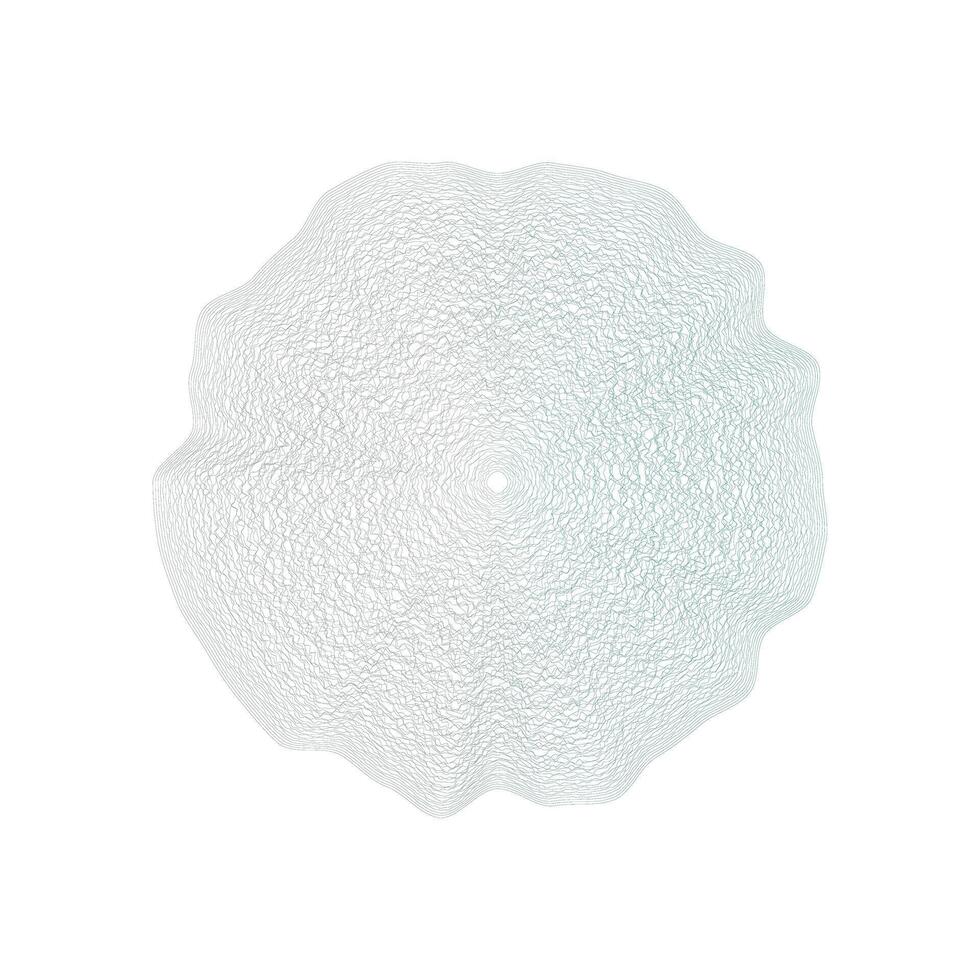Light geometric web, delicate circular grid, airy abstract art, seamless digital background, elegant design vector