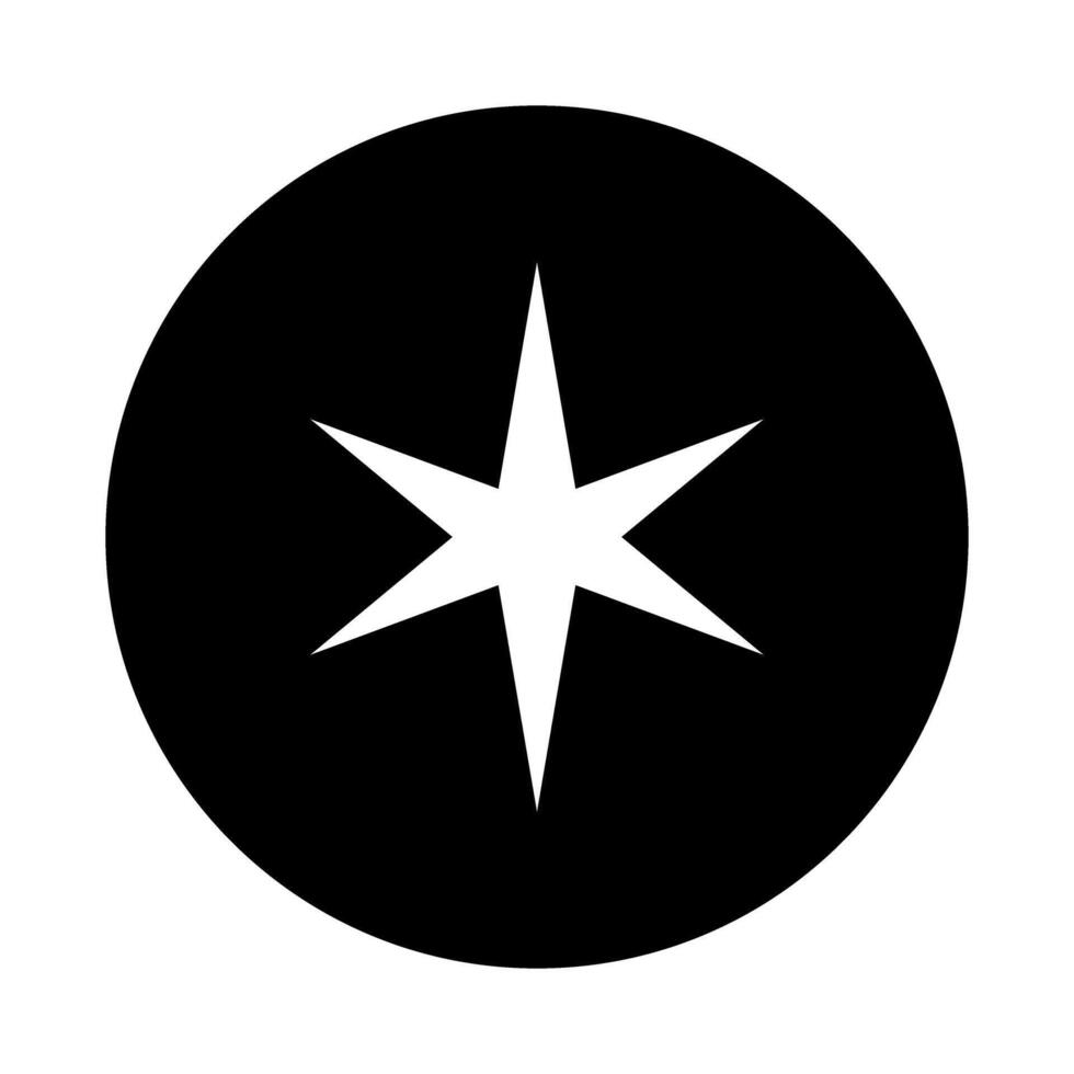 Star icon illustration sign design style. Star sign for web site and apps. vector