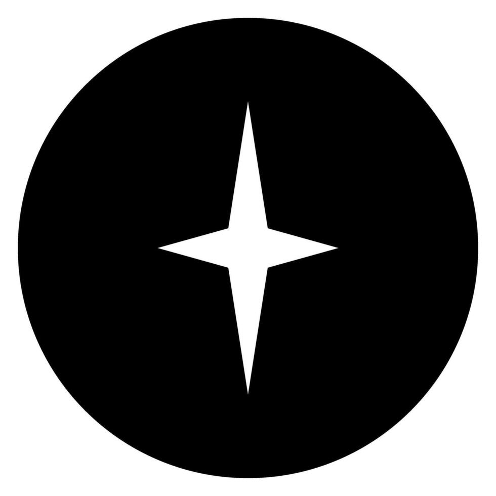 Star icon. Pictogram is isolated on a white background. vector
