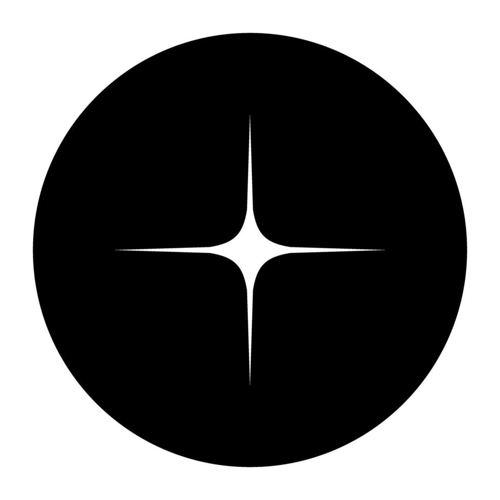 Star Icon . Flat Design Style. vector