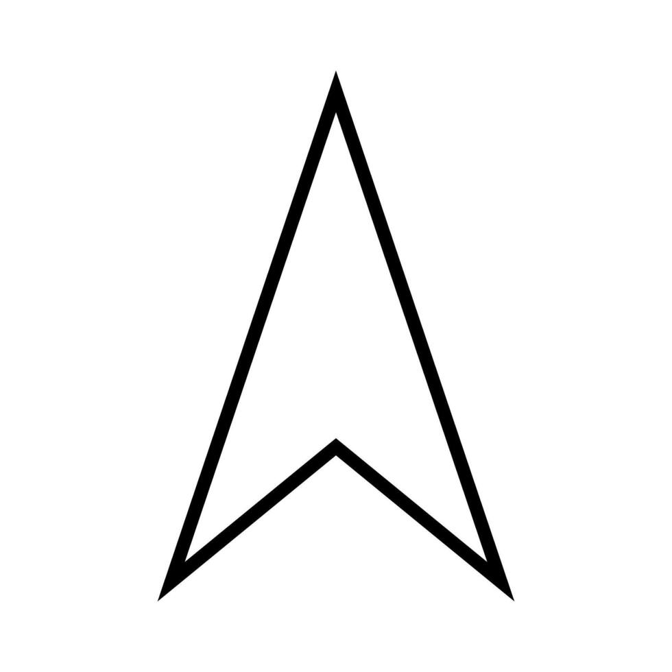 Arrow web Icon. Flat design style eps 10 file. vector
