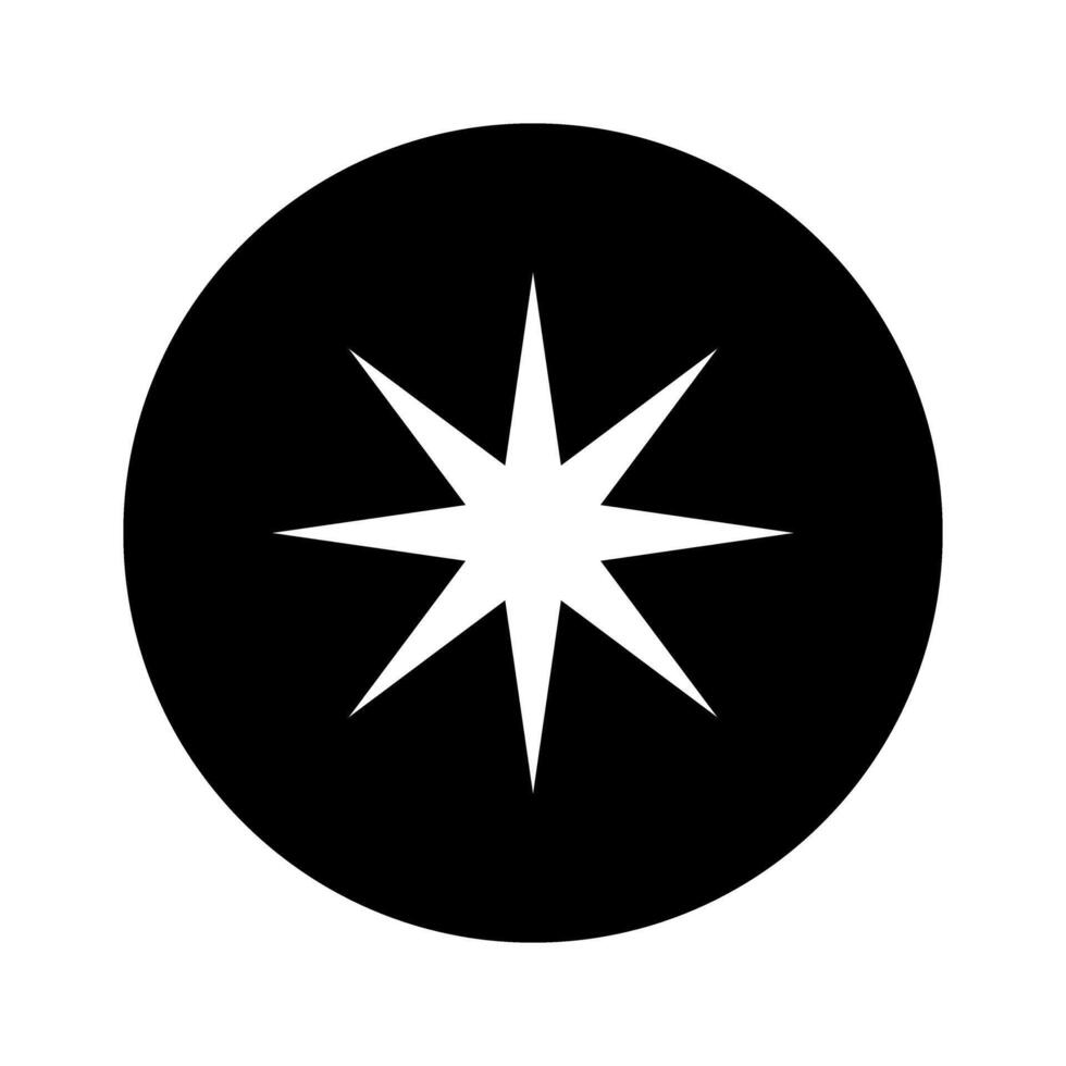 Star web icon. Star illustration sign. Star symbol or logo. vector