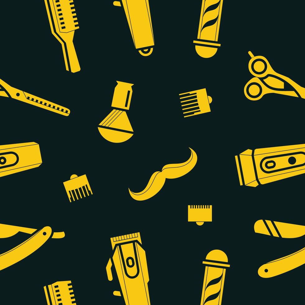 Barbershop Luxury trendy applicable design lovely abstract illustration artwork vector