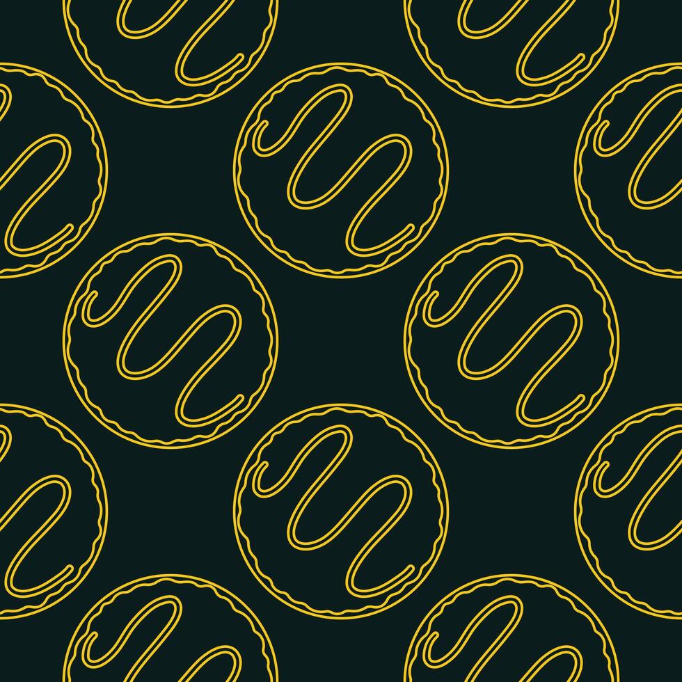 Donut day Luxury trendy applicable design beautiful abstract illustration artwork vector