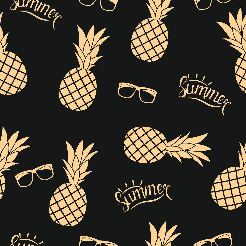 Pineapple Luxury trendy useful design good abstract illustration artwork vector