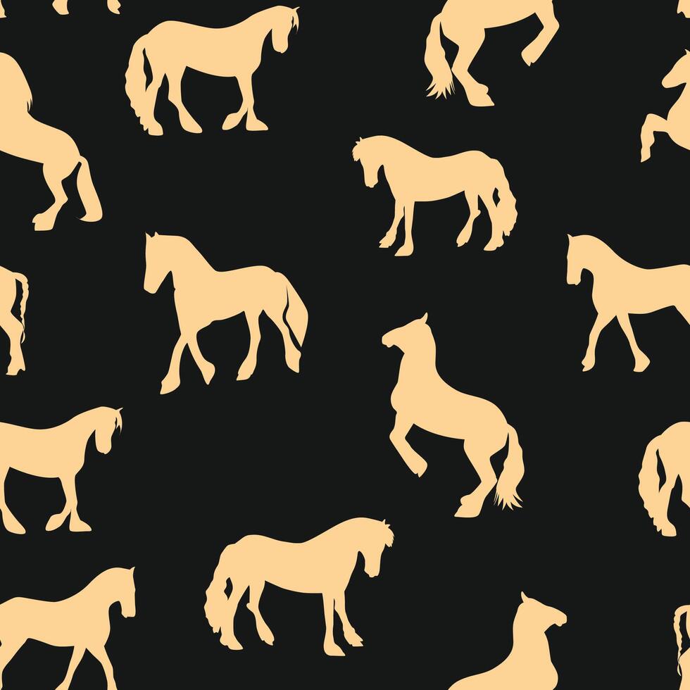 Horse Luxury trendy useful design charming abstract illustration artwork vector
