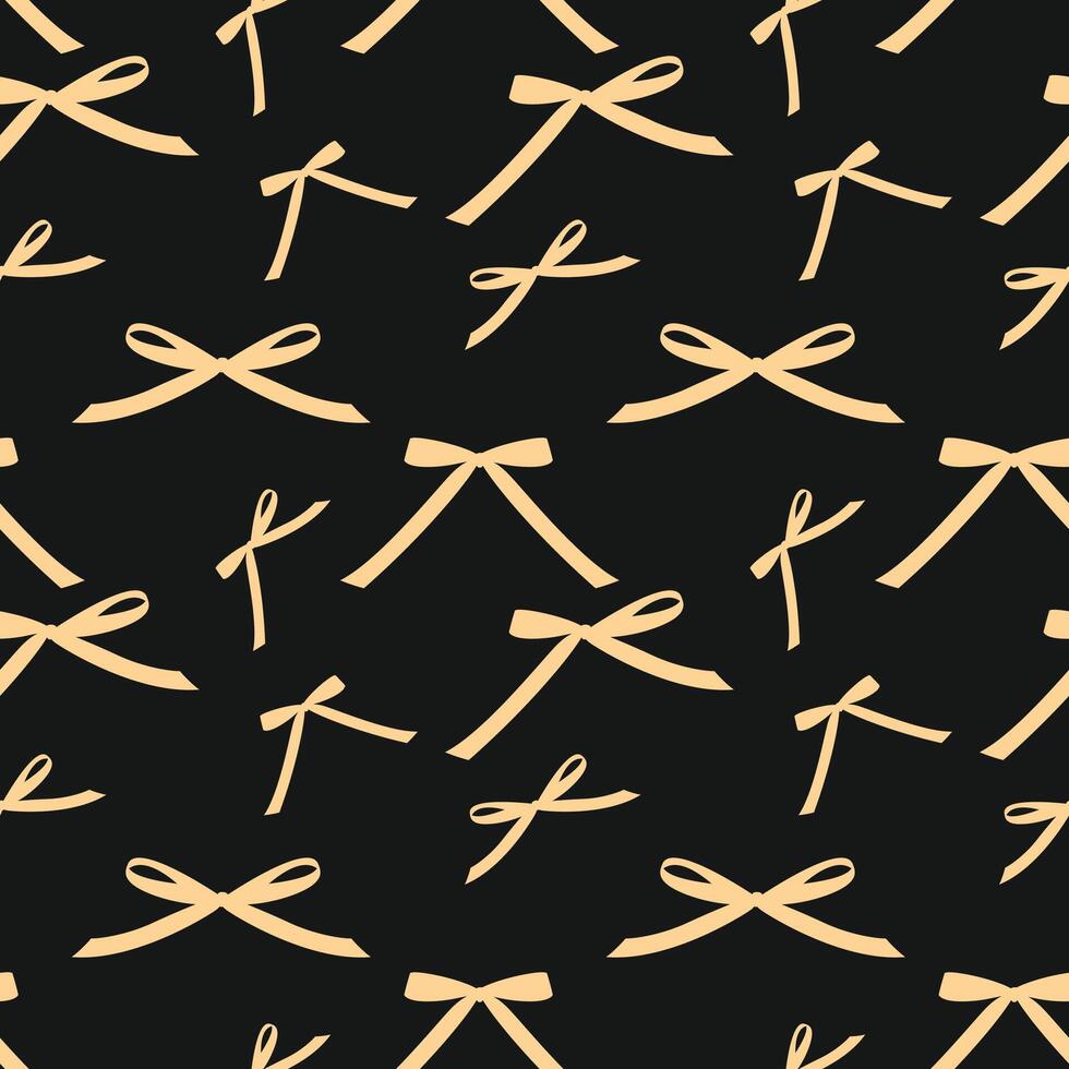 Ribbon Bow Luxury trendy useful design charming abstract illustration artwork vector