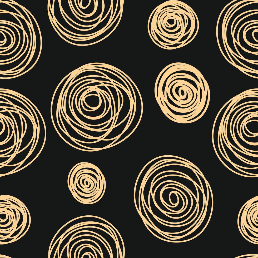 Hand drawn circle Luxury trendy useful design charming abstract illustration artwork vector
