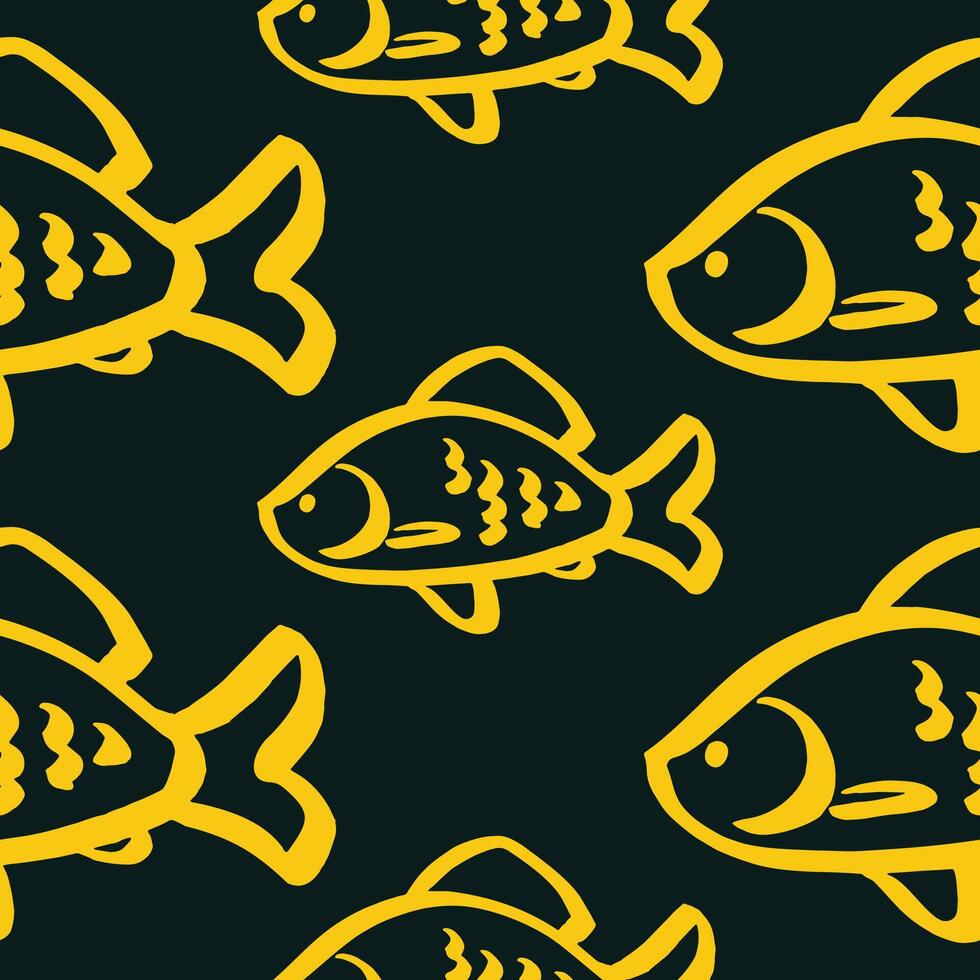 Fish Luxury trendy applicable design gorgeous abstract illustration artwork vector