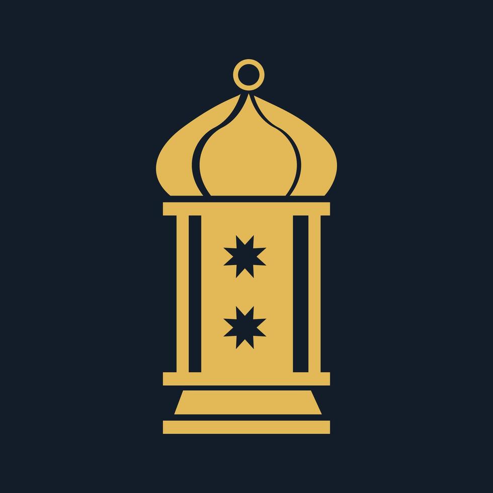 Luxury trendy decorative design attractive abstract illustration Ramadan lantern artwork vector