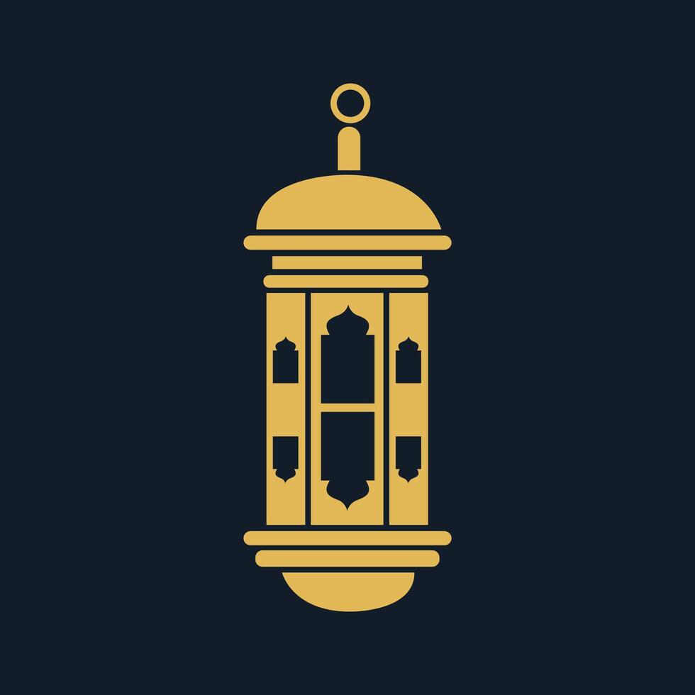 Luxury trendy decorative design beautiful abstract illustration Ramadan lantern artwork vector