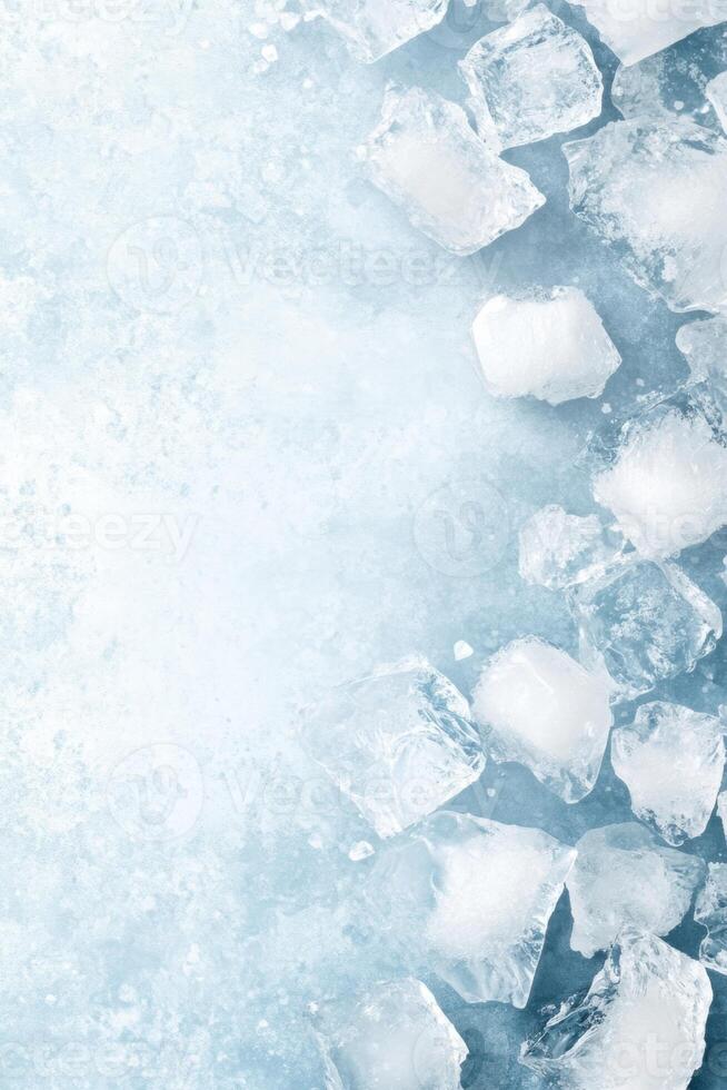 Glacial beauty emerges through crystalline formations and icy textures that evoke serenity and tranquility in the natural world photo