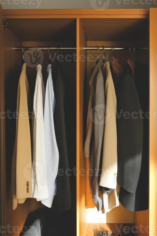 Wardrobe transformation showcasing outdated and trendy styles side by side photo