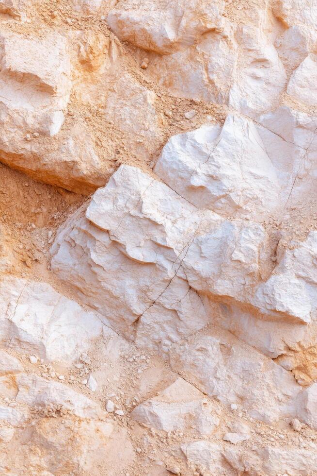 Open-pit mine visual reveals scars on earth highlighting mining impact in a minimalist style photo