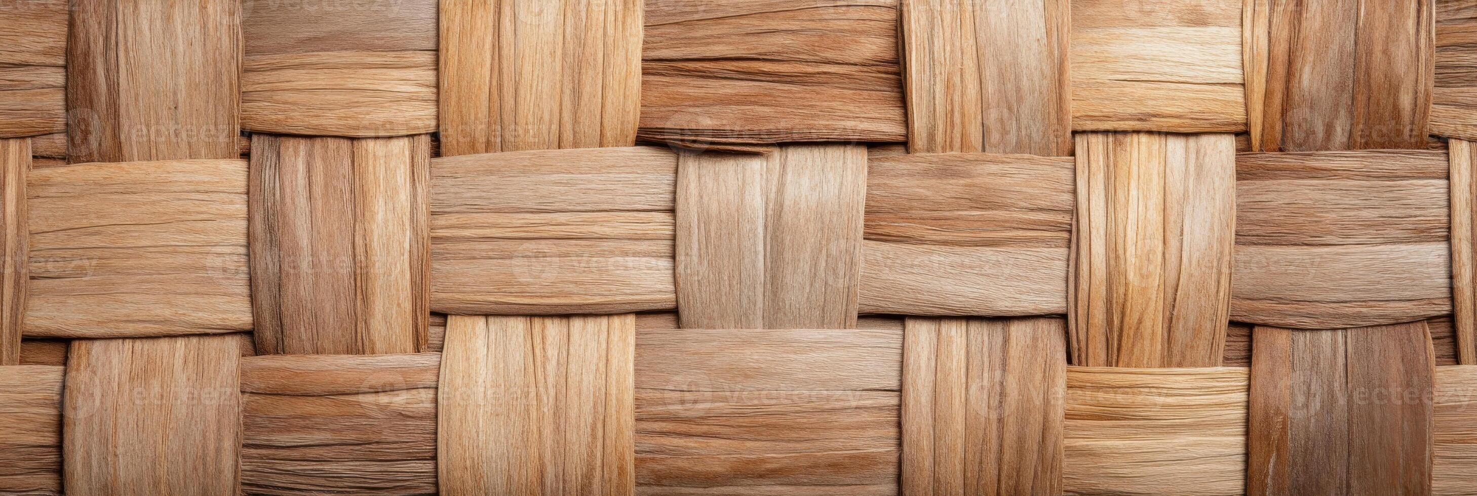 Warmth of natural fibers woven together in earthy tones creates a cozy and inviting backdrop for any creative project photo