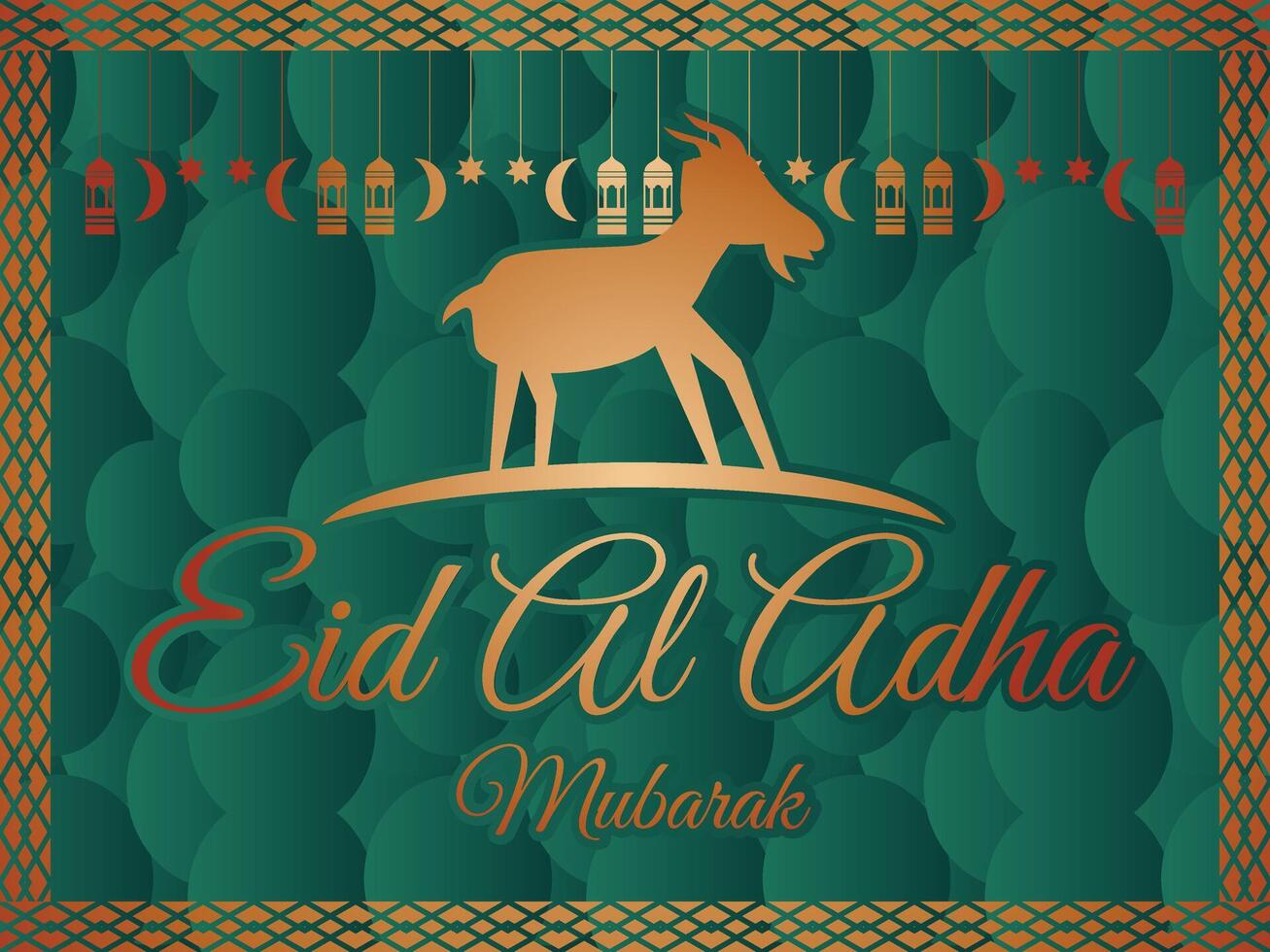 Eid Al Adha Illustration Design vector