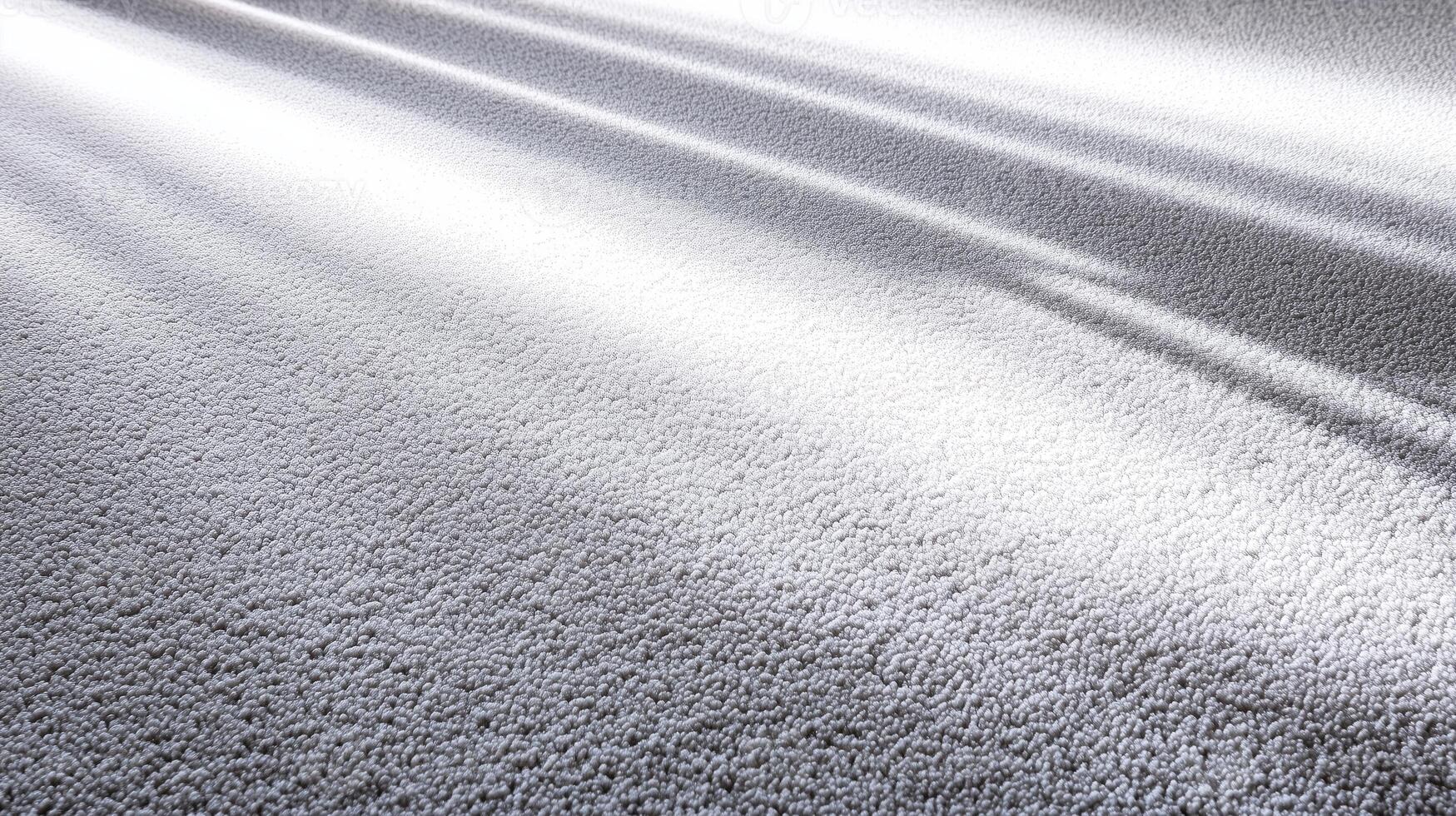 A white carpet with sunlight shining through it photo