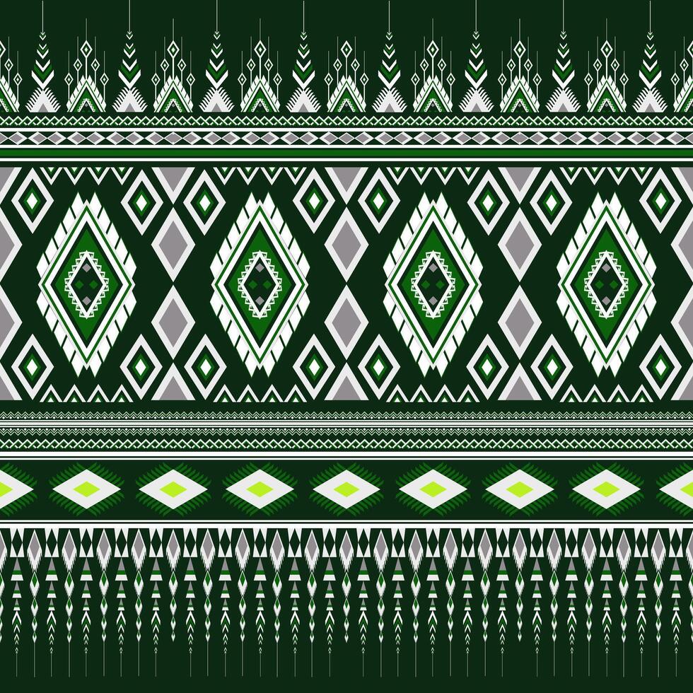 Native Geometric Aztec ethnic pattern abstract stripes vector