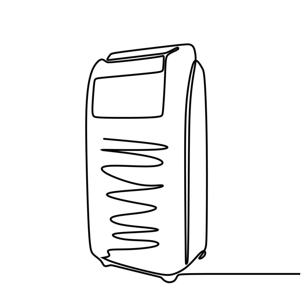 Floor Standing Air Conditioner vector