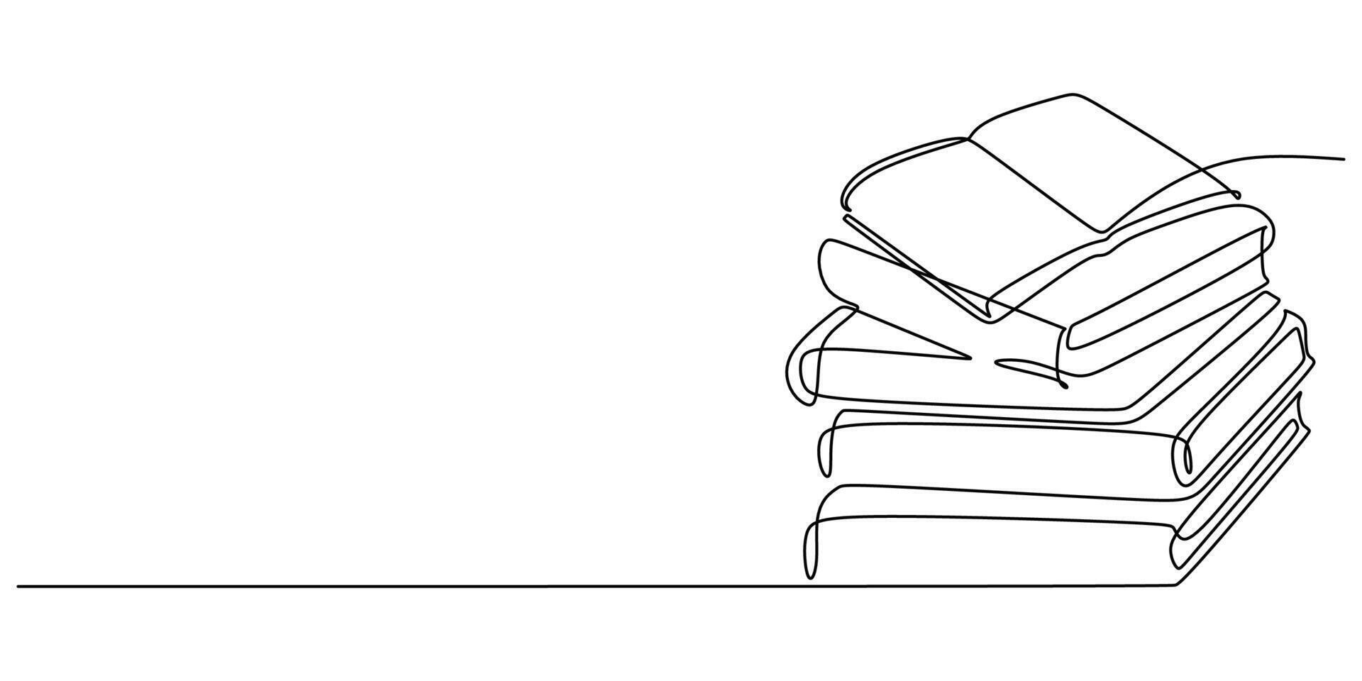 Alarm Clock Continuous Line vector