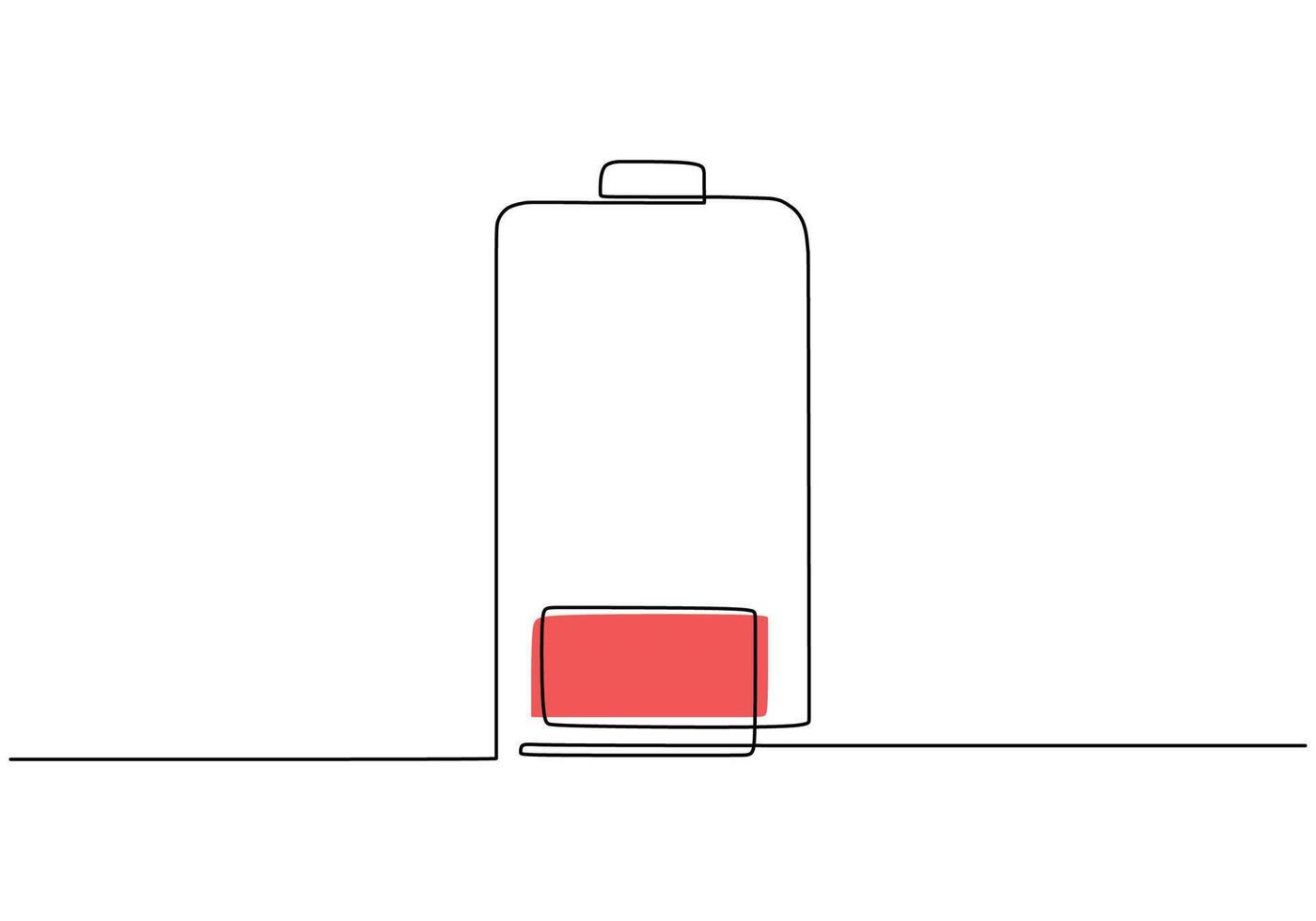 Low Energy Battery Art vector