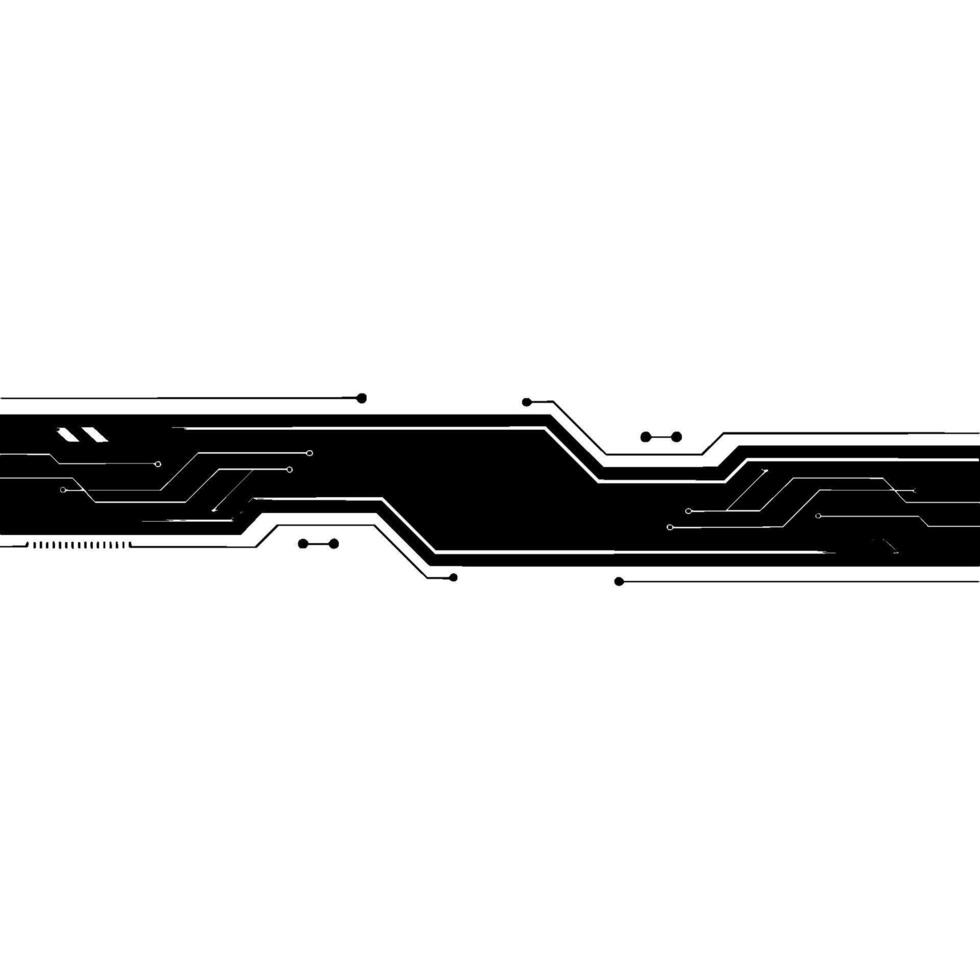 Tech Circuit Board Abstract Background Modern vector