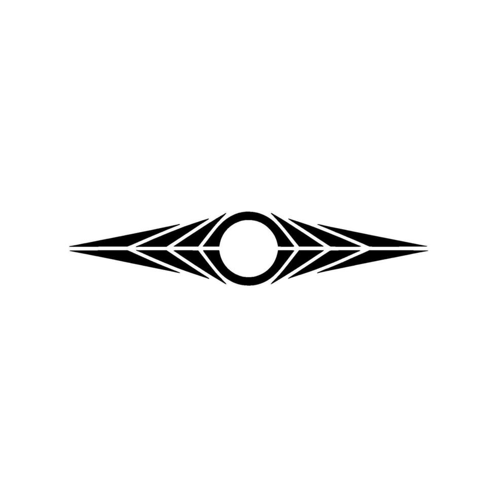 Geometric Eye Symbol Modern, Minimalist for Branding and vector