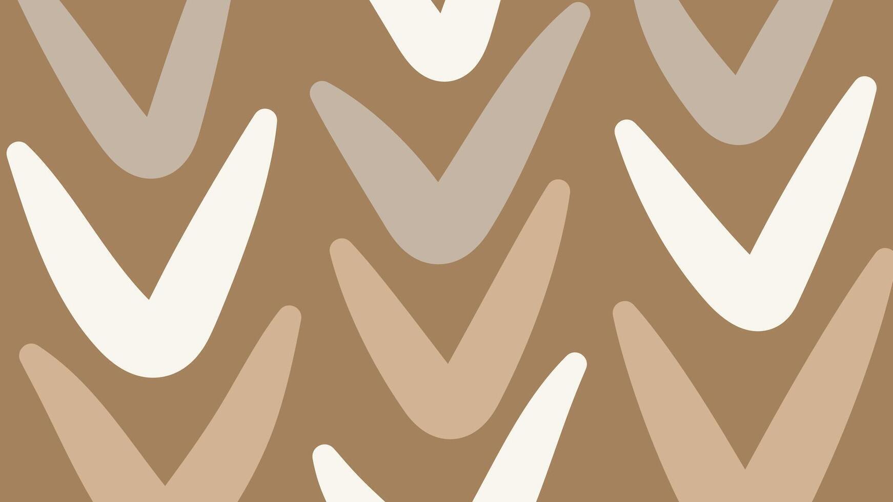 V-Shaped Modern Organic Design in Earth Background vector