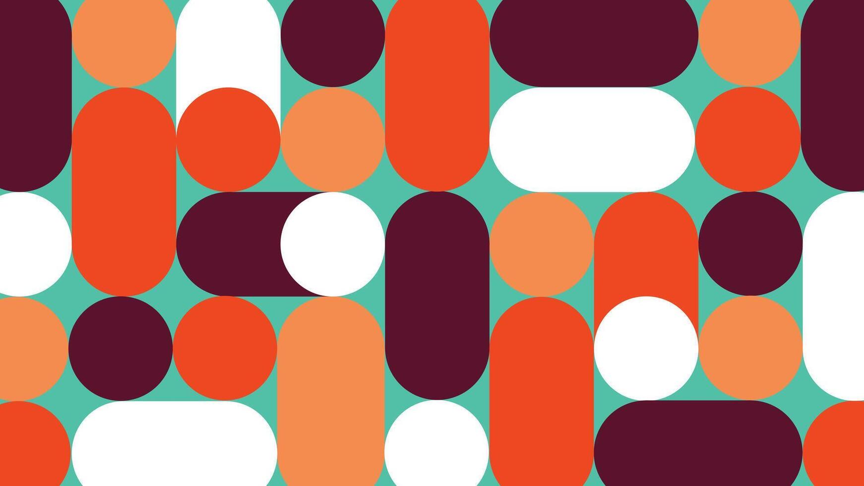 Vibrant Minimal Abstract Layout Background vector