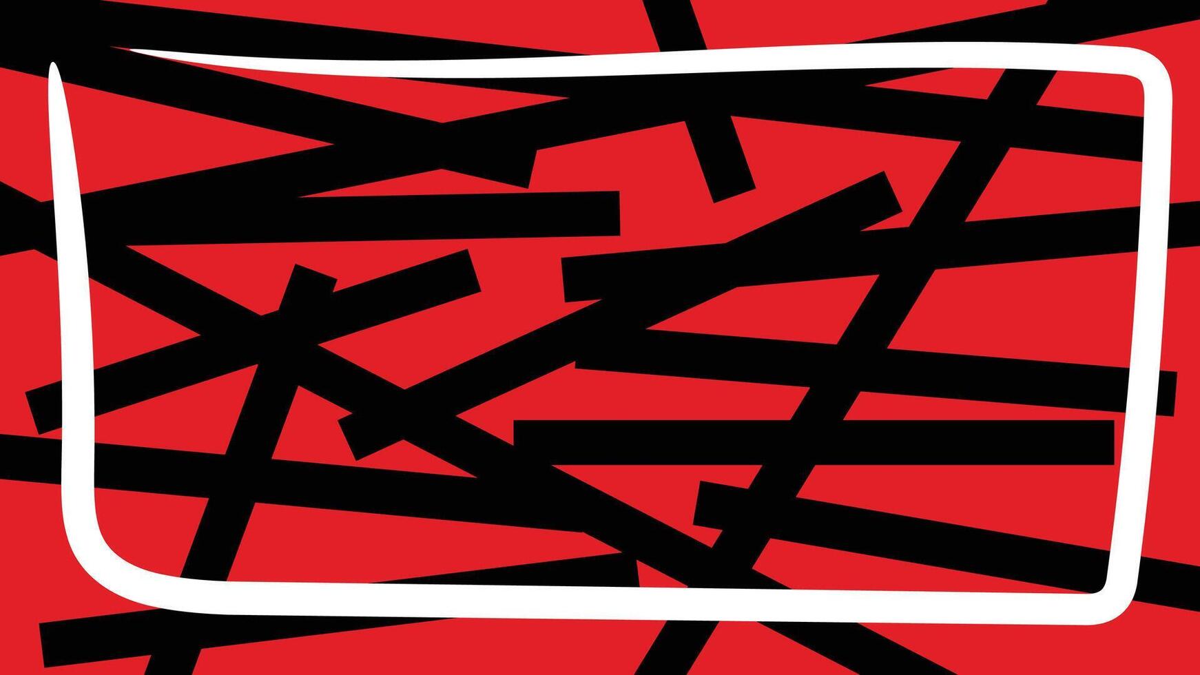 Red Background with Black Stripes Background vector