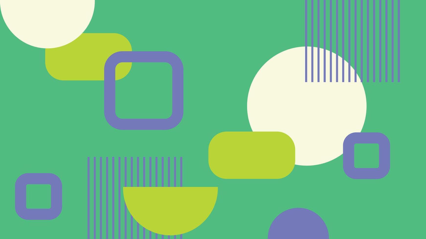 Geometric Abstract Background with Minimal Line vector