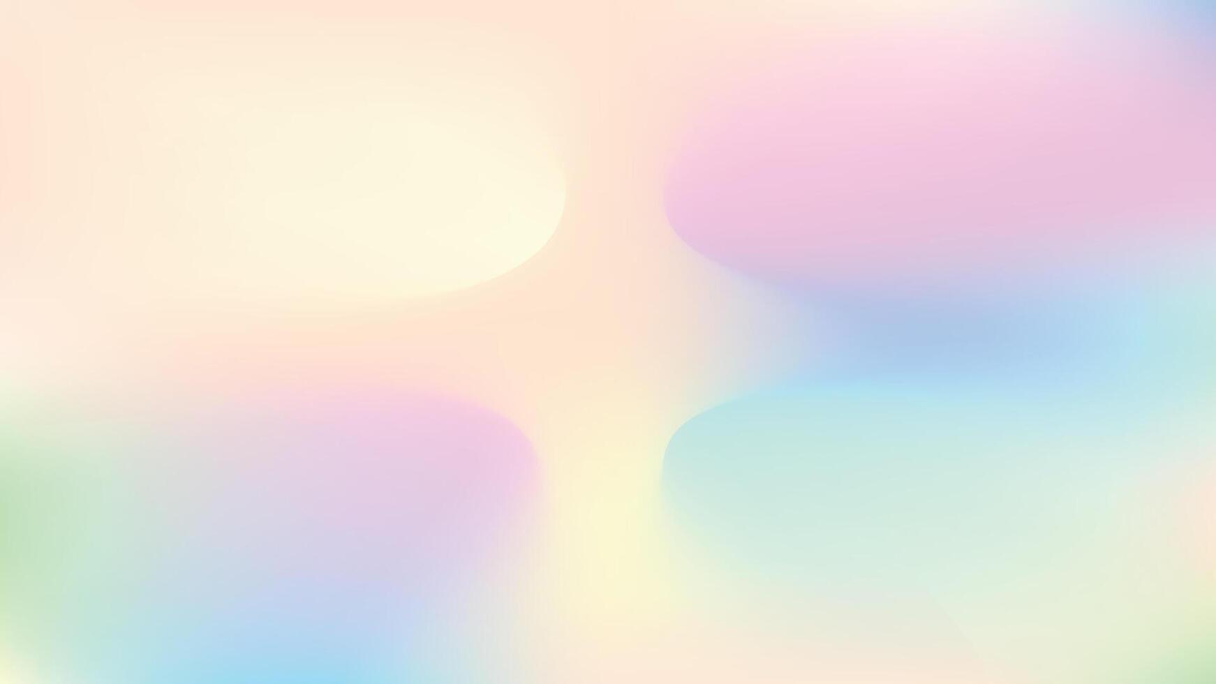 Minimal Dreamy Blur with Muted Pastel Background vector