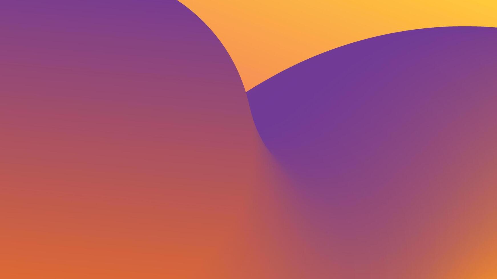 Purple Orange Gradient Abstract Background vector