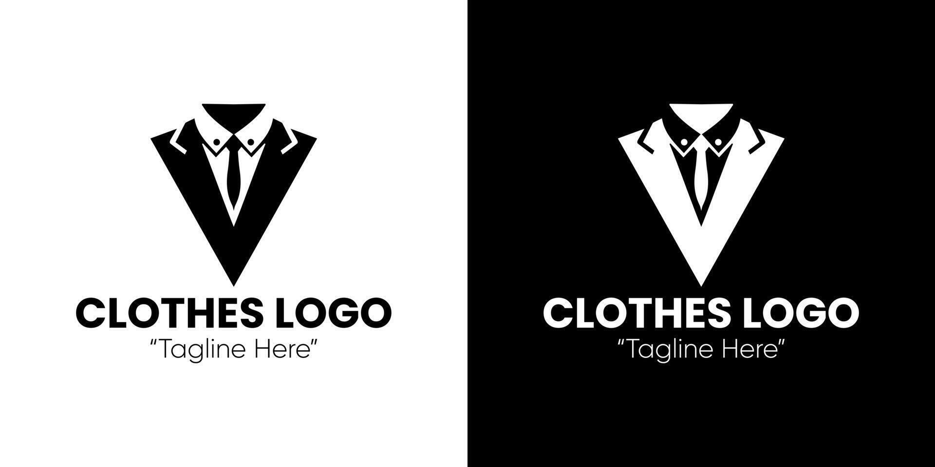 Minimalist Clothing Logo Design for Stylish Apparel Branding vector