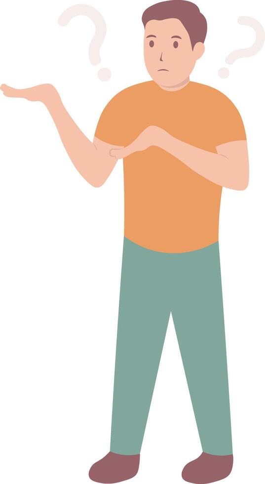 People Asking Question Illustration vector