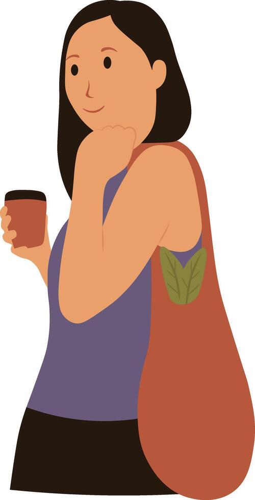 Green Lifestyle People. vector
